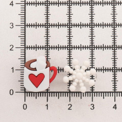 Набор пуговиц-фигурок «Холодно на улице» - Фото 2