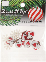 Набор пуговиц-фигурок «Холодно на улице» - Фото 3