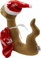 Мягкая игрушка «Змея в новогоднем колпаке» - Фото 4