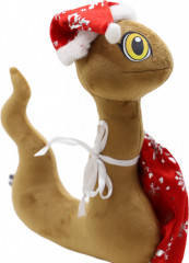 Мягкая игрушка «Змея в новогоднем колпаке» - Фото 5