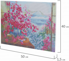Алмазная мозаика «Букет сакуры» - Фото 12