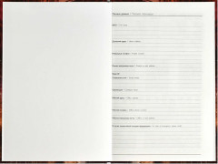 Ежедневник недатированный «Девушка с рыжим котом» - Фото 2