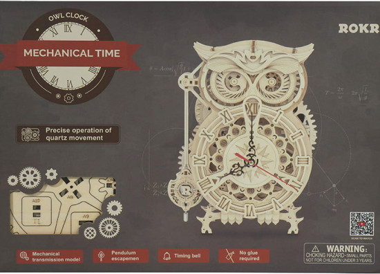 Конструктор-часы «Owl Clock»