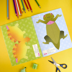 Динозавры. Вырежи и сложи - Фото 2
