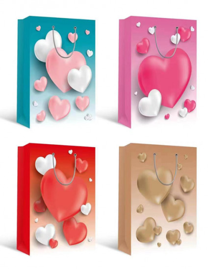 Пакет подарочный «Hearts»