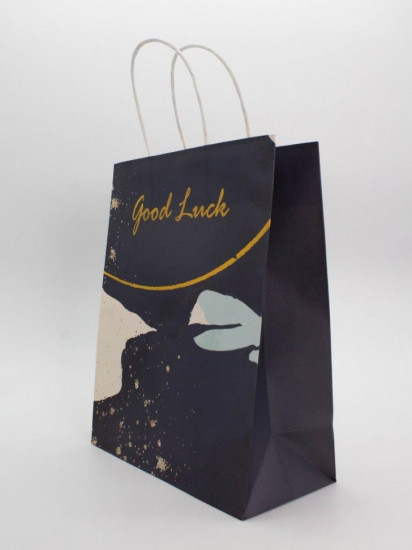 Пакет подарочный «Good luck»