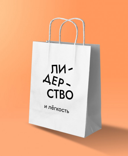 Пакет подарочный «Лидерство и легкость»