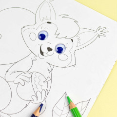 Раскраска «Животные» - Фото 4