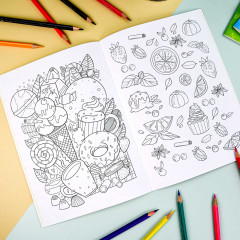 Раскраска с наклейками «Единороги» - Фото 4