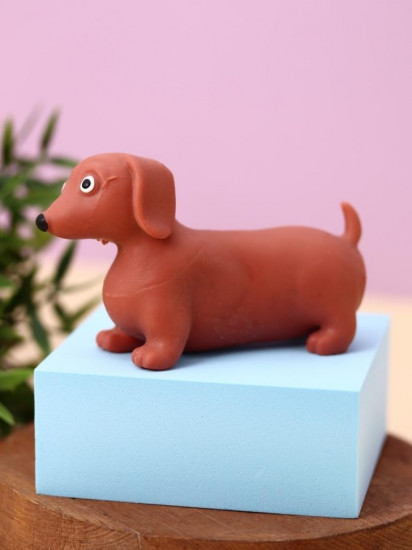 Мялка-антистресс «Stretchy dachshund»