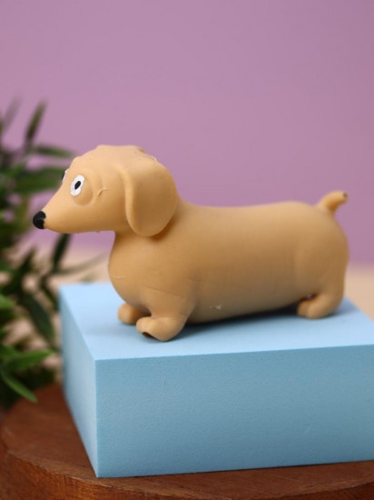 Мялка-антистресс «Stretchy dachshund»