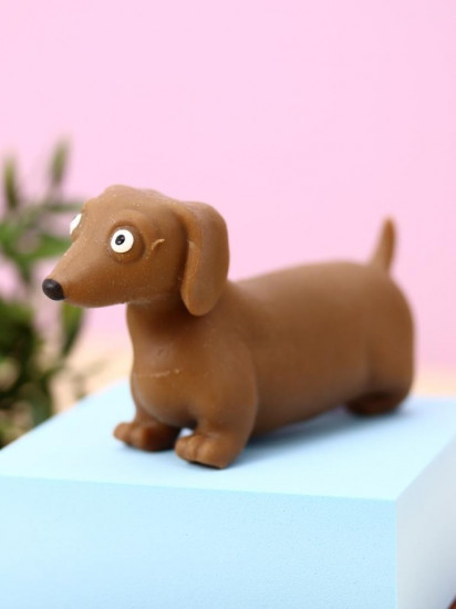Мялка-антистресс «Stretchy dachshund»
