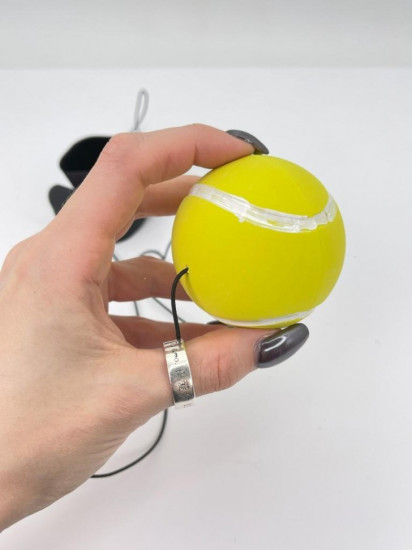 Мячик-антистресс на резинке «Tennis ball»