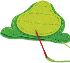 Набор для шитья игрушки из фетра «Дракон» - Фото 8