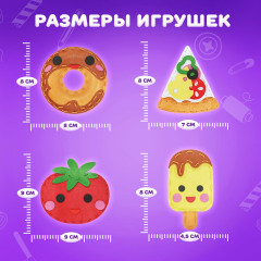 Набор для шитья игрушки из фетра «Вкусняшки» - Фото 4