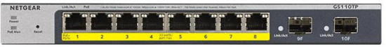 Коммутатор Netgear GS110TP-300EUS