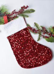Новогодний носок - Фото 1