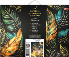 Картина по номерам «Девушка со звездами» - Фото 3