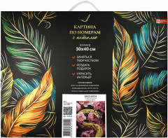 Картина по номерам «Змея в цветах» - Фото 3