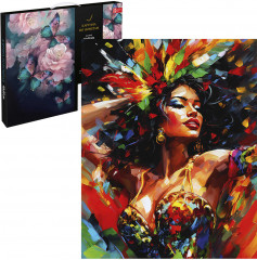 Картина по номерам «Танцующая девушка» - Фото 1