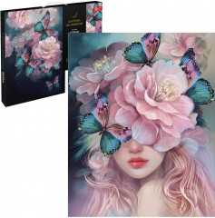 Картина по номерам «Нежный цветок» - Фото 1