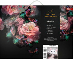 Картина по номерам «Кошачьи нежности» - Фото 3