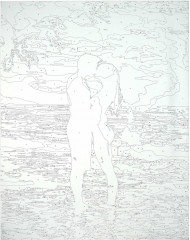 Картина по номерам «Пара на закате» - Фото 4