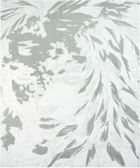 Картина по номерам «Девушка в перьях» - Фото 5