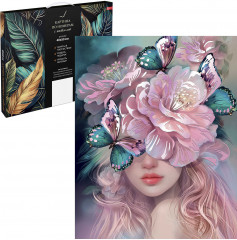 Картина по номерам «Нежный цветок» - Фото 1