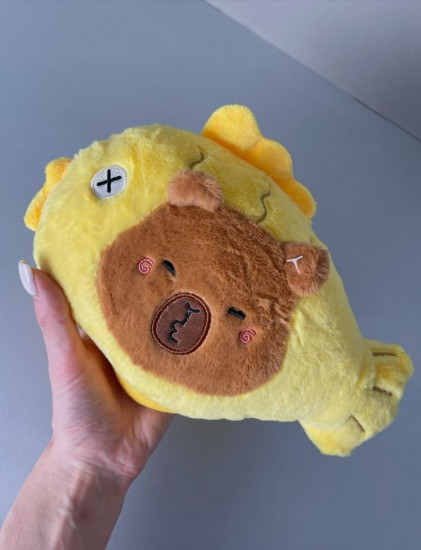 Игрушка мягкая «Capybara fish»