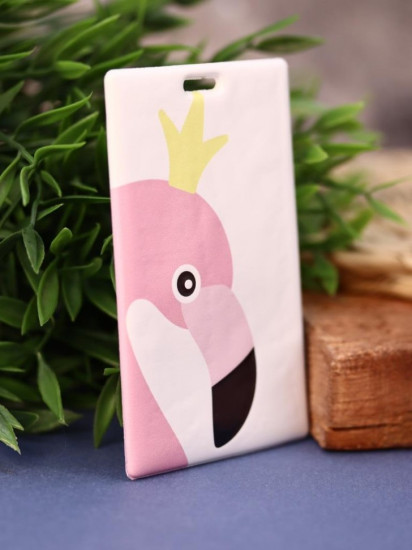 Держатель для карт «Flamingo Face»