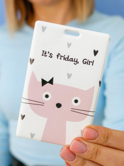 Держатель для карт «It's friday, Girl»