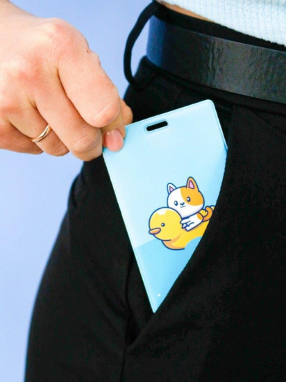 Держатель для карт «Duck and cat»