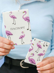 Держатель для карт «Purple flamingo» - Фото 5