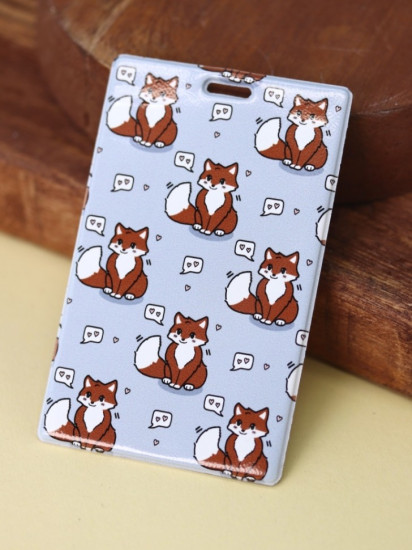 Держатель для карт аниме «Many fox love»
