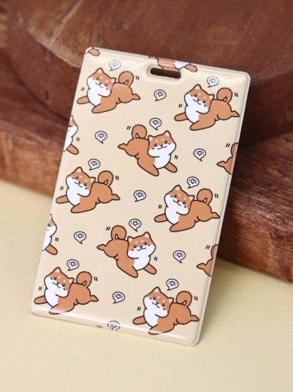 Держатель для карт аниме «Many shiba inu love»