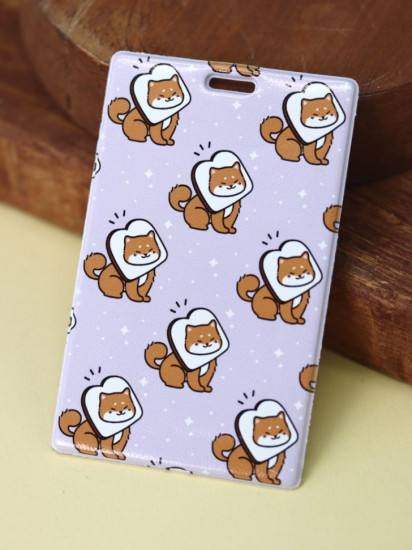 Держатель для карт аниме «Many shiba inu sandwich»