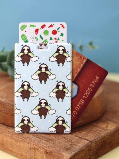 Держатель для карт аниме «Many sloth»