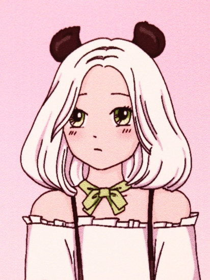 Держатель для карт аниме «Perfect panda girl»