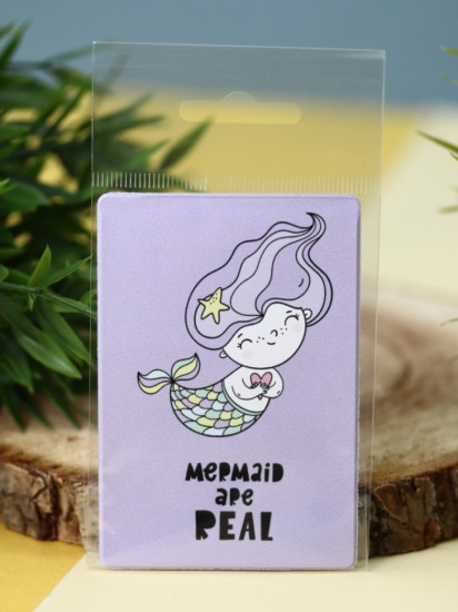 Держатель для карт «Mermaid are real» 