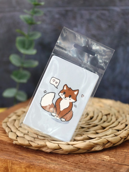 Держатель для карт аниме «Fox love» 