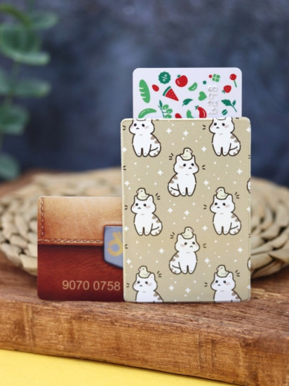 Держатель для карт аниме «Many cat duck» 
