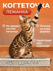 Когтеточка-лежанка для кошек - Фото 2