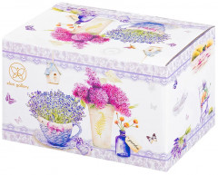 Чайник заварочный на бамбуковой подставке «Лаванда» - Фото 8