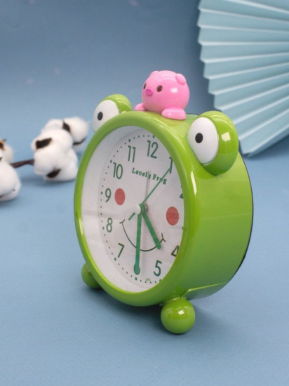 Часы-будильник «Lovely frog with piglet»