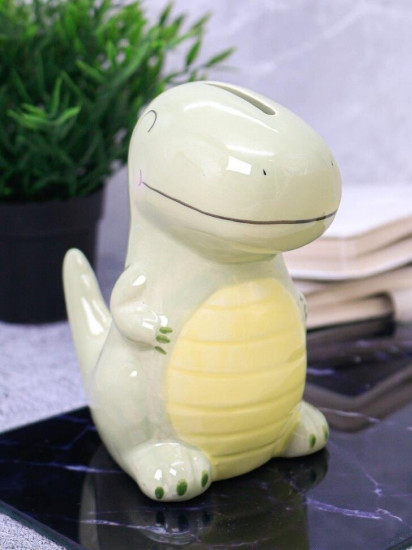 Копилка керамическая «Green Dino»