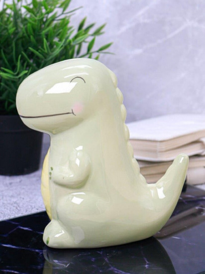 Копилка керамическая «Green Dino»