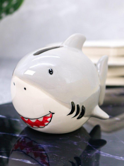 Копилка керамическая «Акула Shark»