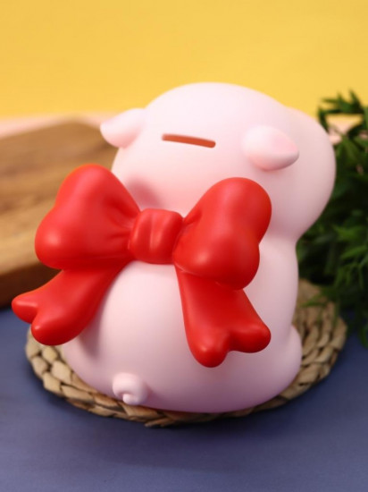 Копилка «Pig red bow»