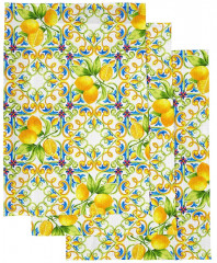 Комплект вафельных полотенец - Фото 4